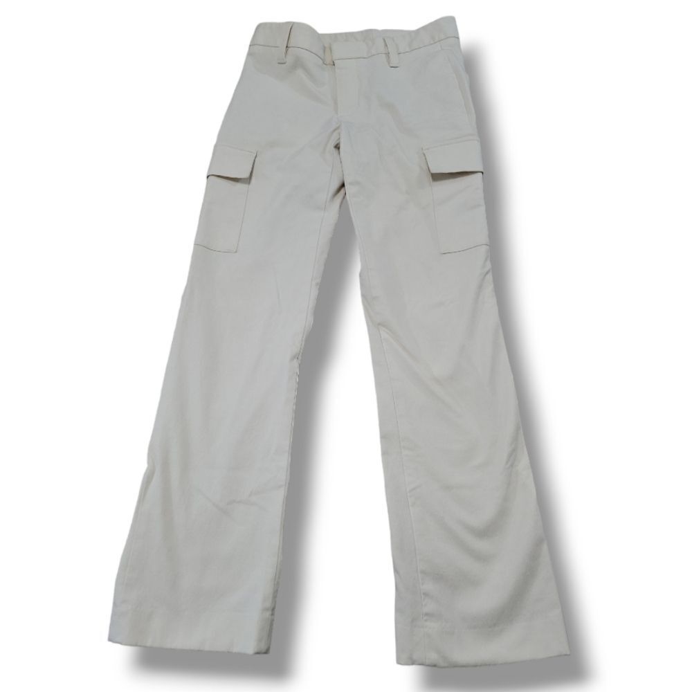 Gap Pants Size 1 W29" x L30" Straight Leg Pants Cargo Pants Stretch Casual Cream